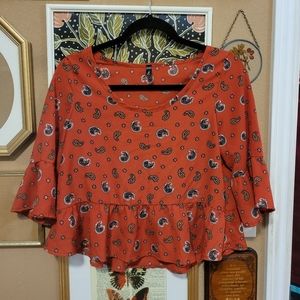 Cropped Boutique Shirt